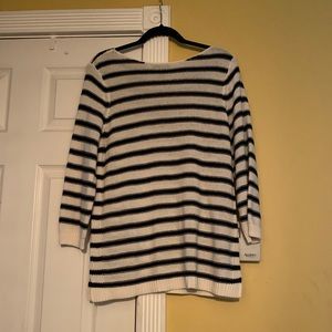 Women’s Chaps Blue / White XL Sweater